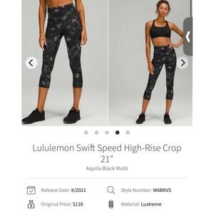 Lululemon swift speed leggings women 18